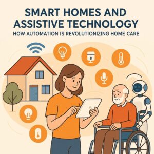 Casas Inteligentes e Tecnologia Assistiva: Como a Automação Está Revolucionando o Cuidado Doméstico