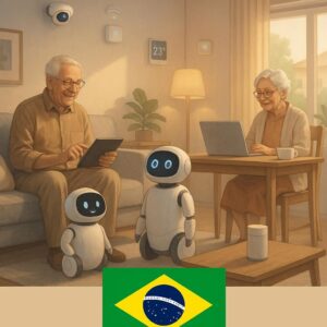 Como a Inteligência Artificial Está Tornando a Velhice Mais Segura e Independente